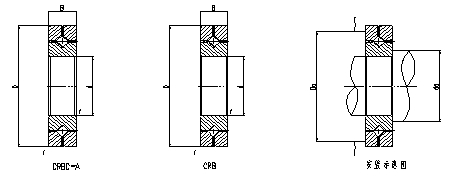 CRB thin-section crossed roller bearings