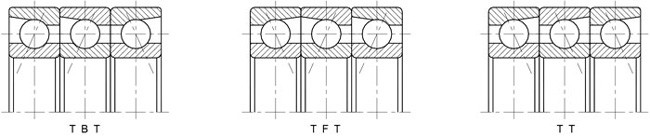 7301BEA 7201BE AHigh Speed Angular Contact Ball Bearing For Undertaking Radial - Axial Union Load