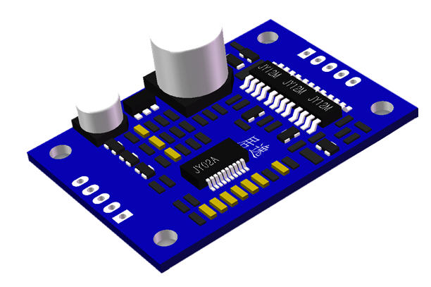 JYQD - V8.10B Dc Sensorless Motor Control Board , Small Size Bldc Driver Board