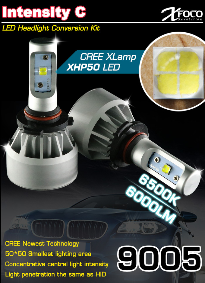 Powerful Led Headlight Conversion Kit 9005 HB3 Led Auto Headlamp