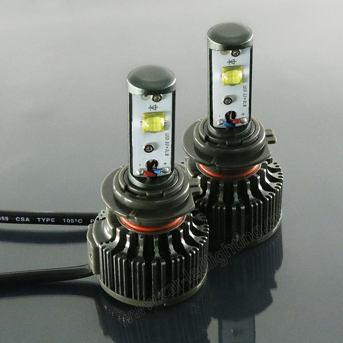 Mass Produced H7 Led Headlight Bulbs For Cars / Automotive Led Headlamps Auto Replacement