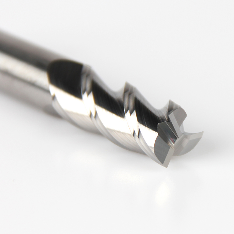 Solid Carbide End Mill for Aluminum 4-20mm with Coating 6mm 8mm 10mm CNC Tools Manufacturer Direct Sale