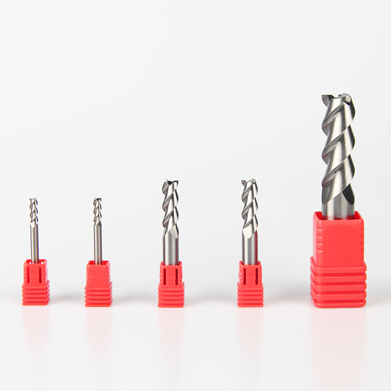 Solid Carbide End Mill for Aluminum 4-20mm with Coating 6mm 8mm 10mm CNC Tools Manufacturer Direct Sale