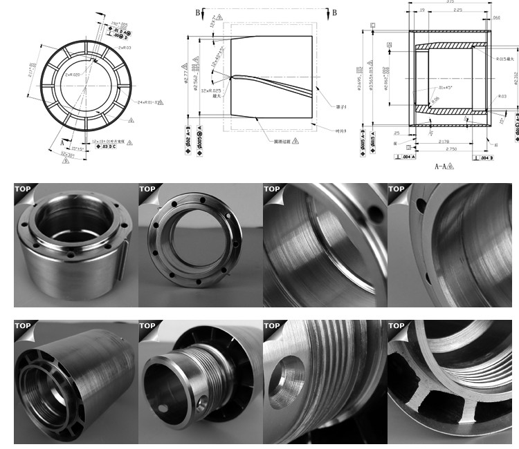 Öl- und Gasindustrie Ausrüstung Teile Kobalt-Chrom-Legierung Ventilkäfig