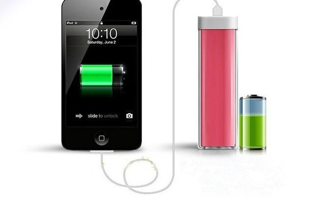 2600mAh Power Bank Charger Lipstick Portable Emergency External Battery Charger for Galaxy i9500 i9300 Note2 N7100 iphon