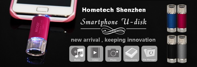 Multifunction OTG Smartphone U-disk, Mobile Phone USB Flash Drive
