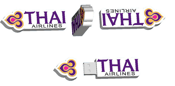 1gb / 2gb / 4gb / 8gb / 16gb / 32gb Thai airline LOGO Customized USB Flash Drive