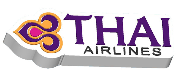 1gb / 2gb / 4gb / 8gb / 16gb / 32gb Thai airline LOGO Customized USB Flash Drive