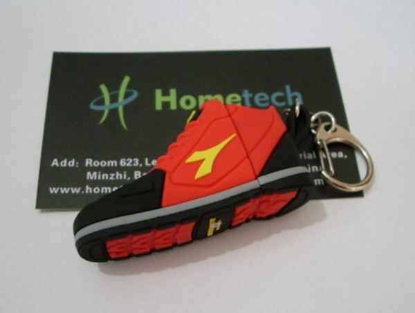  2GB / 4GB / 8GB RED Sport  Shoes Shape USB Flash Drive Pen Drive Memory Stick 