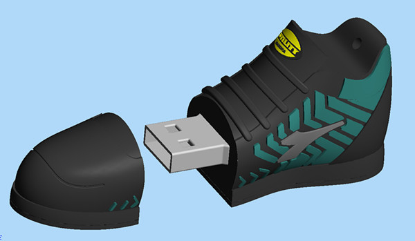 Sport shoe-shaped USB flash drives customized LOGO Pen drive 8GB 16GB 32GB custom USB Key