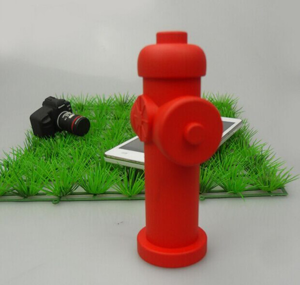 Custom Fire hydrant shape power supply PVC portable charger Soft PVC power bank