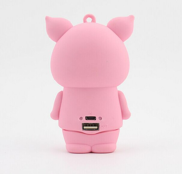 PVC cartoon Cattle phone charger full protect power bank for laptop
