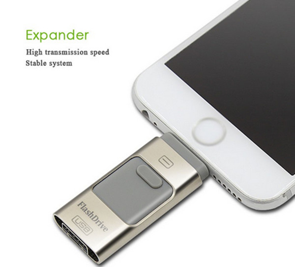 iflash drive mobile phone usb flash drive custom otg usb flash drive for iphone 5 6 6s plus IOS 9