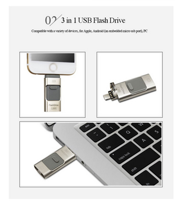 iflash drive mobile phone usb flash drive custom otg usb flash drive for iphone 5 6 6s plus IOS 9