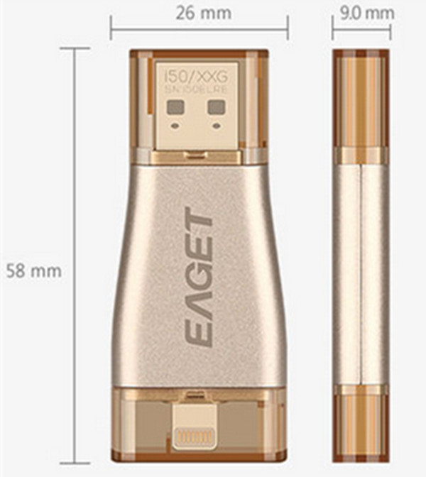 Portable otg usb flash drive for iphone, usb flash drives 128gb otg usb flash drive