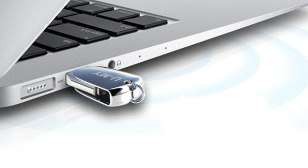 OTG USB flash drive with keyring , noble mobile phone usb flash drive for business gift