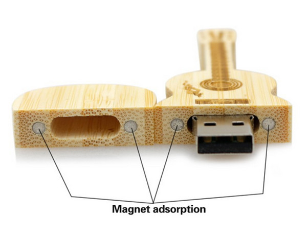 Guitar Wooden USB Flash Drive Pen Drive Maple wood 4G u disk 8GB pen drive 16G 32G Pendrive Memory Stick