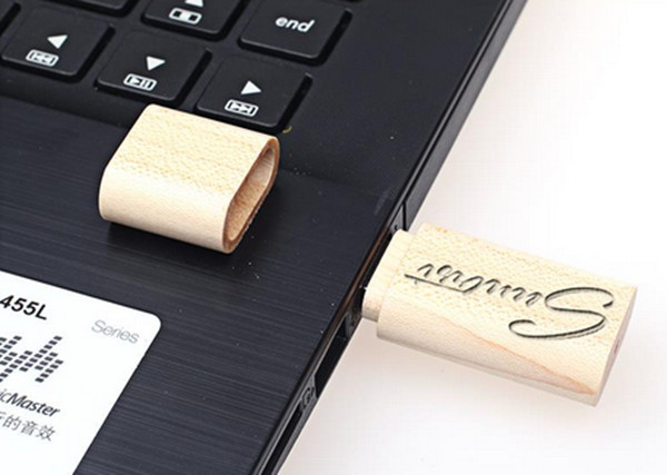 Wood USB Flash Drive Pen Drive 4GB 8GB Pendrive Wooden USB Stick Specifical Gift USB Flash Customized Logo USB Stick