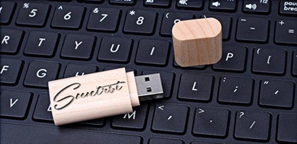 Wood USB Flash Drive Pen Drive 4GB 8GB Pendrive Wooden USB Stick Specifical Gift USB Flash Customized Logo USB Stick