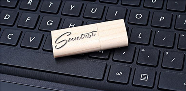 Wood USB Flash Drive Pen Drive 4GB 8GB Pendrive Wooden USB Stick Specifical Gift USB Flash Customized Logo USB Stick