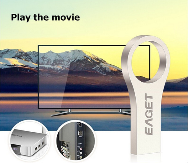 Zinc Alloy memory stick 3.0 metal waterproof Lord of the Rings USB3.0 pen drive