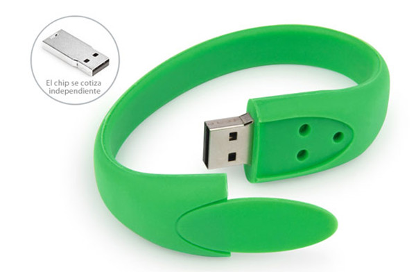 Item Rainbow Colorful Silicon Wristband Bracelet Usb Flash Drive 512MB 1GB