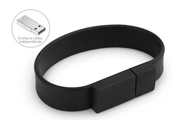 Silicone Bracelet Rubber Band Wristband USB Flash Drive 1 Year Guarante