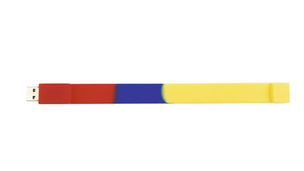 Premiums OEM Rainbow color Wristband USB Flash Drive Usb Memory Stick 32gb