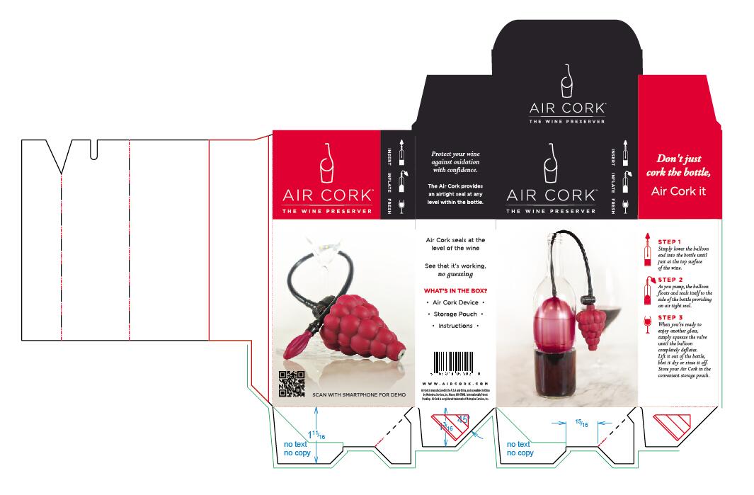 Paperboard Packaging Box For Wine Preserver , Wine Accessory Packaging