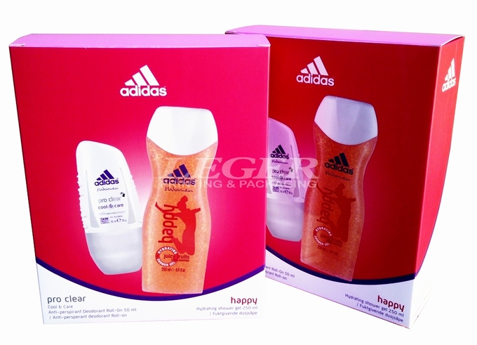 Pantone Colors Printed Cosmetic Box Packaging , Shampoo Packaging Box