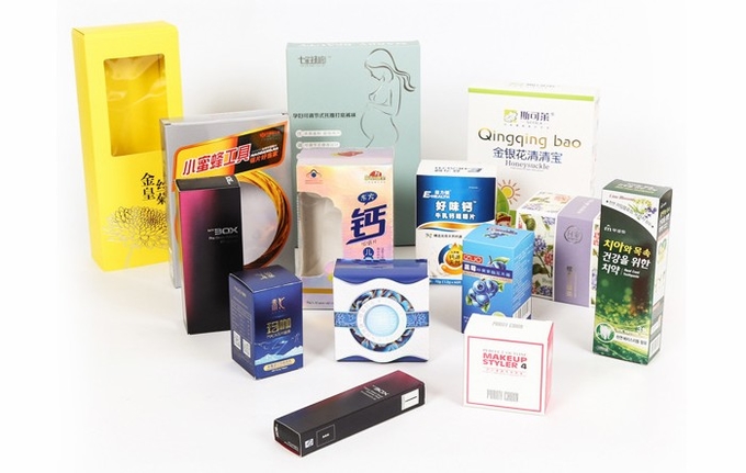 Full Color Printed Toothbrush Packaging Boxes 350gsm Paperboard Material With Window
