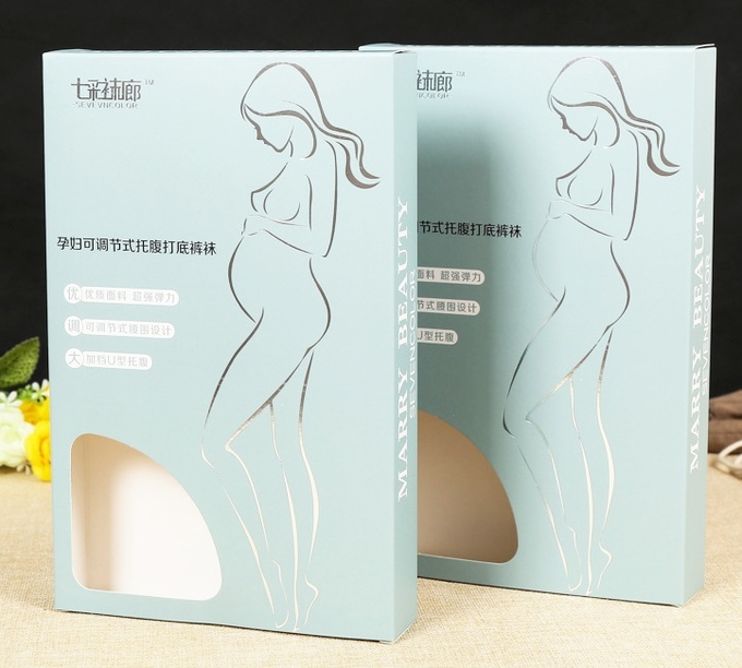 Custom Paperboard Packaging Box , Inflatable Travel Pillow Packaging Box