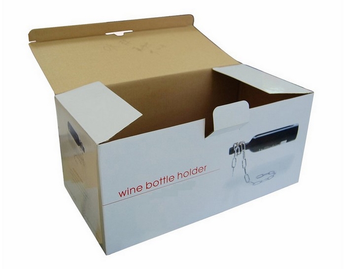 Toner Cartridge Corrugated Cardboard Packaging , Office Stationery Packaging