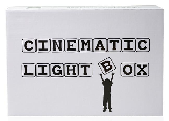 DIY Jigsaw Lightbox Packaging Corrugated Cardboard Boxes 250gsm CCNB Paper