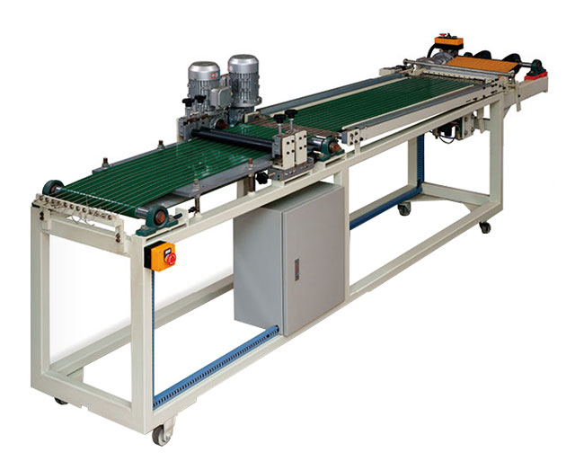 Linear Cut Mosaic Glass Roller Breaking Machine with Typesetting
