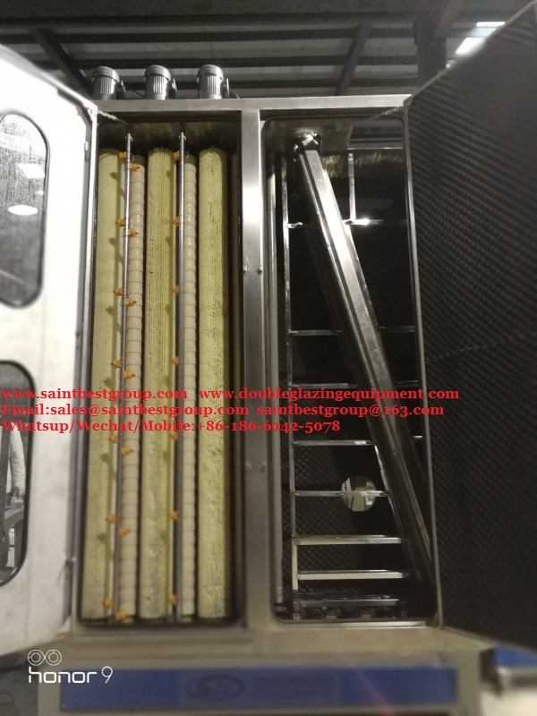 Low E Washing Glass Machine , Flat Glass Washing Machine Max Glass Size 2800x4000mm