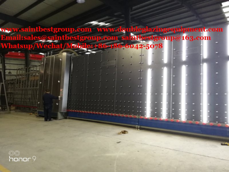 Low E Washing Glass Machine , Flat Glass Washing Machine Max Glass Size 2800x4000mm