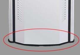 58KHz ABS Security Alarm Gates In Retail Stores 0 - 90%  Max Humidity Anti Interference