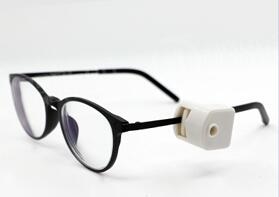 Alarming AM 58KHz / RF 8.2MHz Glasses Security Tag Lock On Sunglasses