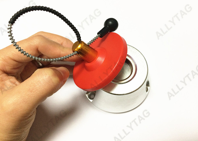 EAS Bottle Tag  Alarm Cable Magnetic Detacher Release For Alcohol Dia 50mm