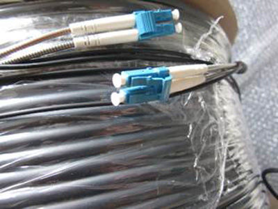 Optical cable assembly, DLC/DLC, GYFJH, 2Core. Outdoor Protected Branch Cable