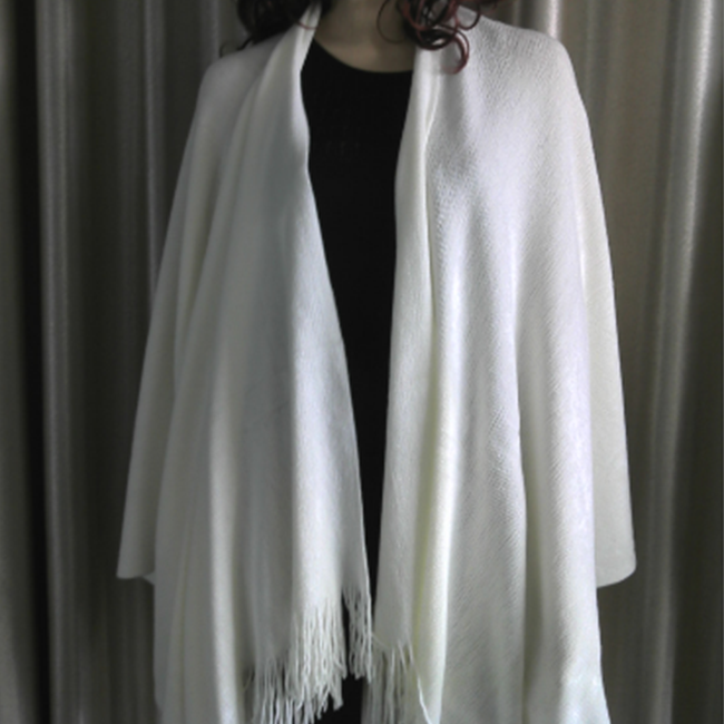 Solid Color Acrylic Shawl Simple Plain Shawl Wrap Scarf Warm And Long