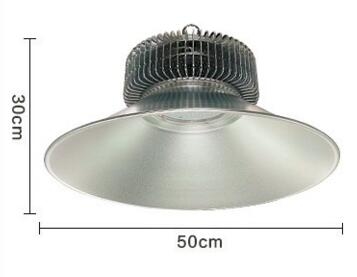 70W 100W 150W SMD LED High Bay Light Ceiling Pendant Lamp With Aluminum Fin Radiator