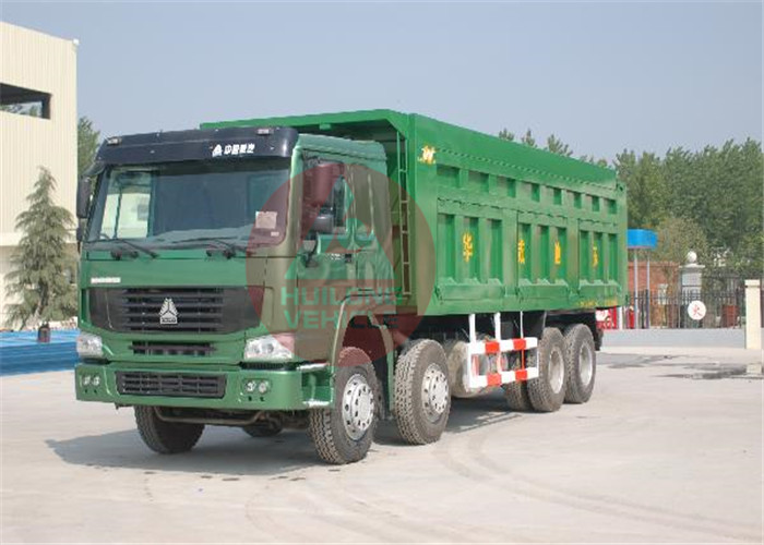 HYVA Hydraulic System Heavy Duty Dump Truck 8*4 Tipper Truck 12 Wheeler