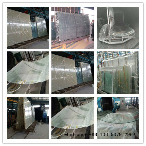 Vacuum bagging film with hight temperature for laminated glass