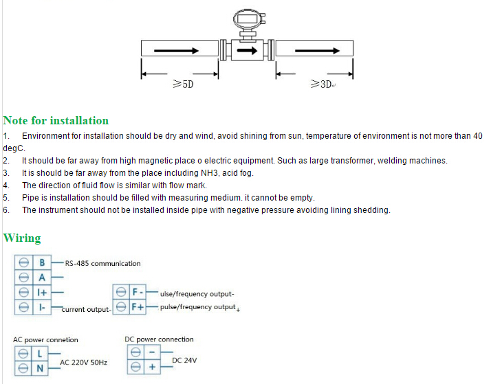 Electromagnetic Digital Flow Meter / Water Flow Rate Meter DN10mm ~ DN1000mm