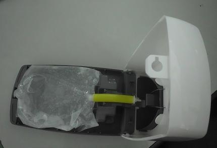 Reliable Manual Hand Soap Dispenser , White Touch Soap Dispenser Flexible Nozzle