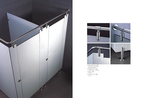 Toilet Partition Hardware Accessories Stainless Steel Adjustable Foot