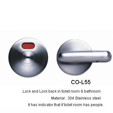 Toilet Cubicle Accessories Door Lock Partition Hardware