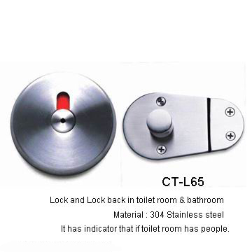 Toilet Cubicle Accessories Door Lock Partition Hardware